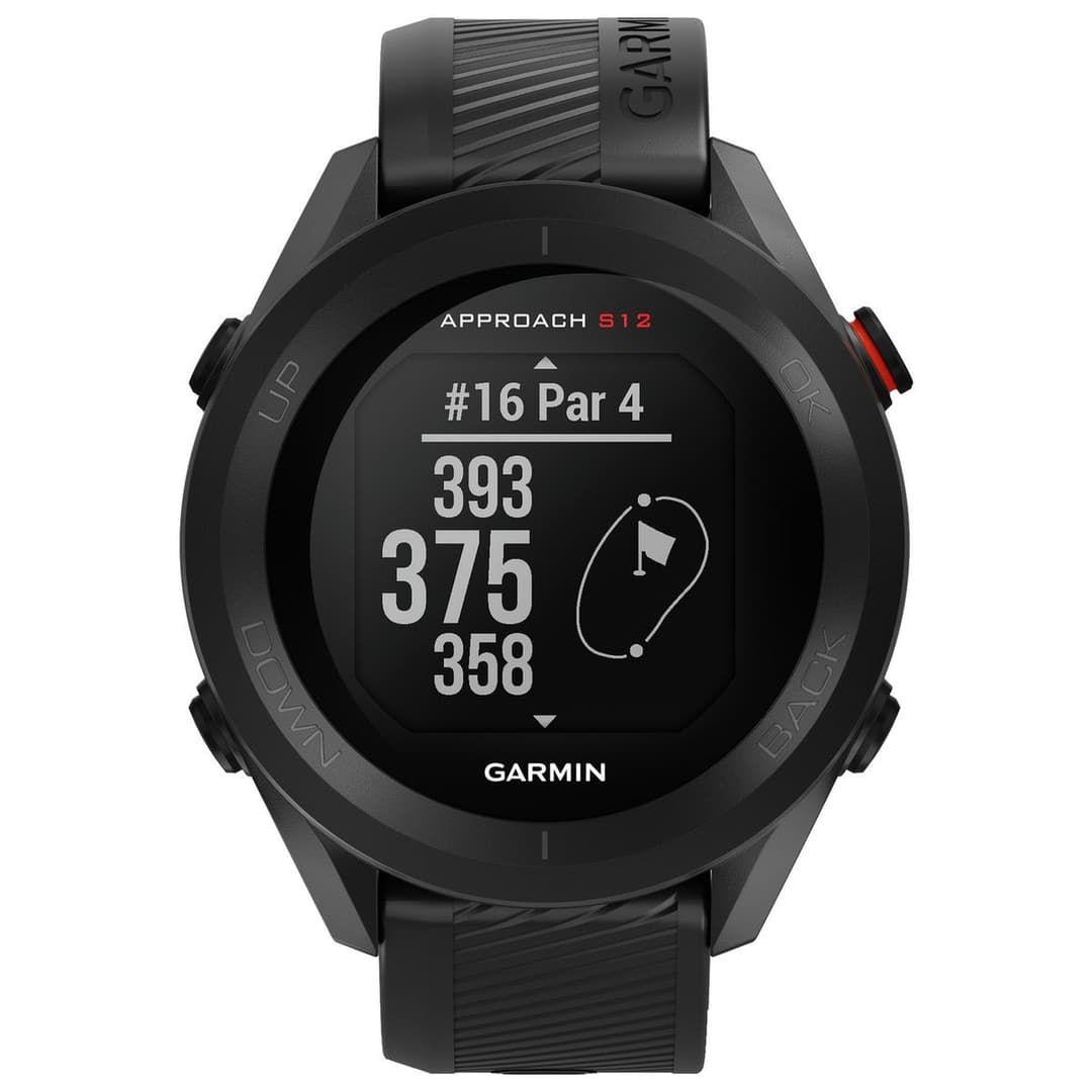 Garmin Approach S12 Golf Watch - Black - Image 1