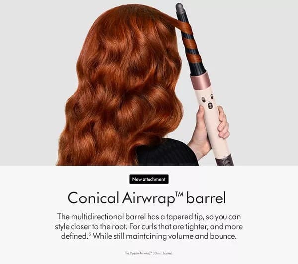 DYSON Airwrap I.D. Straight + Wavy Multi-Styler & Dryer Ceramic Pink & Rose Gold - Image 7
