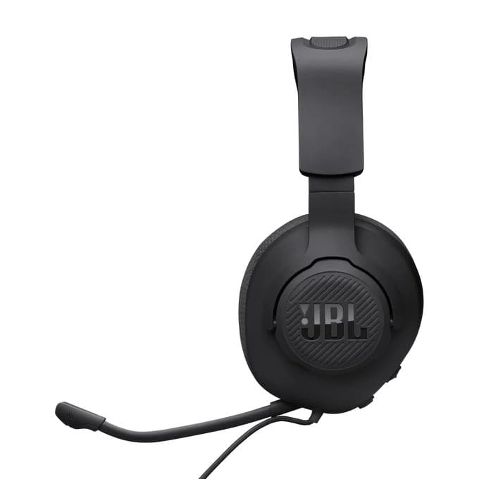 JBL Quantum 100M2 Wired Over-Ear Gaming Headset with Detachable Microphone – Black - Image 3