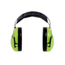 3M PELTOR Kid Earmuffs H510AK Neon Green Headband SNR 27 dB thumbnail 3