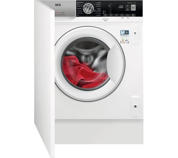 AEG 7000 Series L7WE7631BI Integrated 7 kg Washer Dryer - Image 1