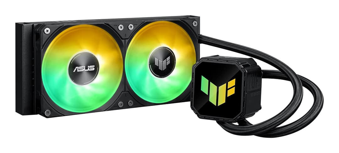 ASUS TUF Gaming LC III 240 ARGB Intel/AMD AIO Liquid CPU Cooler - Black - Image 1