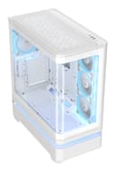 ASUS Prime AP304 ARGB Tempered Glass ATX Mid-Tower Case - White thumbnail 4