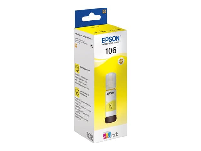 Epson 106 - yellow - original - ink tank