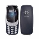 Nokia 3310 Unlocked Dual SIM Mobile Phone, 2.4" Screen, 2MP Camera - Dark Blue thumbnail 1