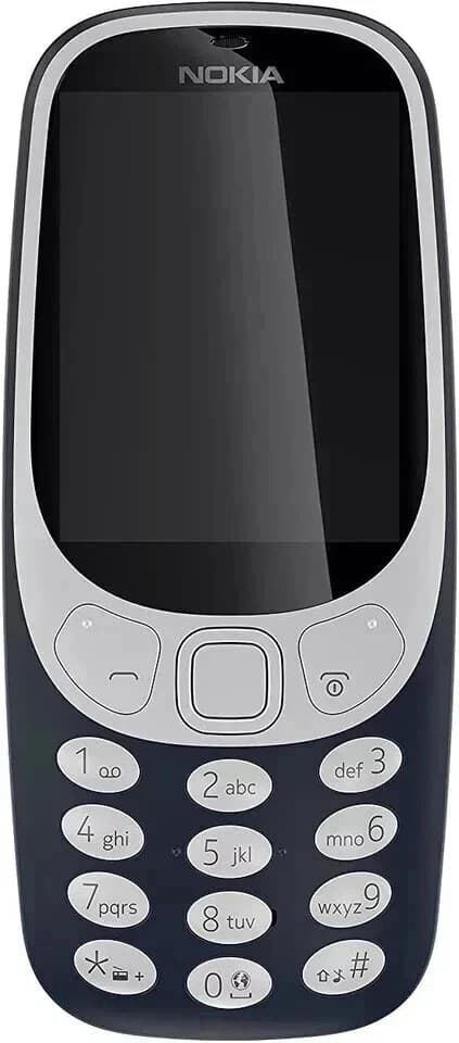 Nokia 3310 Unlocked Dual SIM Mobile Phone, 2.4" Screen, 2MP Camera - Dark Blue - Image 4