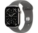 Apple Watch Series 11 GPS + Cellular 46mm Natural Titanium Case with Stone Grey Sport Band - S/M thumbnail 1