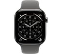 Apple Watch Series 11 GPS + Cellular 46mm Natural Titanium Case with Stone Grey Sport Band - S/M thumbnail 2