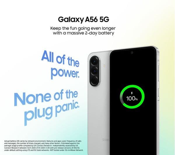 Samsung Galaxy A56 5G 256GB Awesome Olive (Dual SIM Android Smartphone) - Image 3