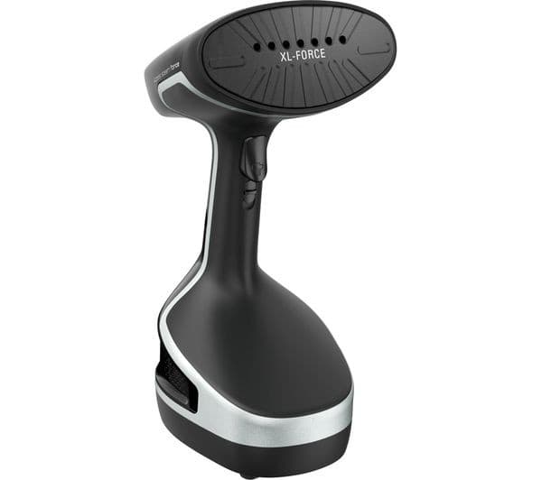 TEFAL Access Steam Force DT8270G0 Clothes Steamer - Black & Silver - Image 1