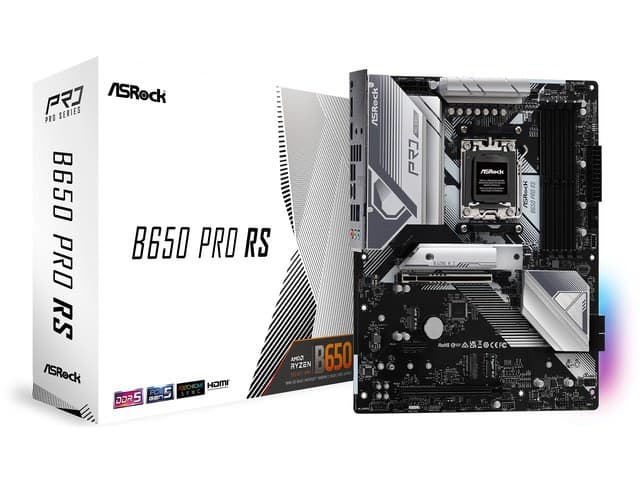 ASRock B650 PRO RS AMD Ryzen 7000 Series Processors Motherboard (B0BH4KPQP8) - Image 2