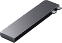 Satechi - PRO Hub Slim USB-C Hub 7-in-1 w/ USB 4 Port, 4K HDMI, USB3.2 Gen 2, SD/TF Card Reader, and 100W USB C PD for Mac - Space Gray thumbnail 3