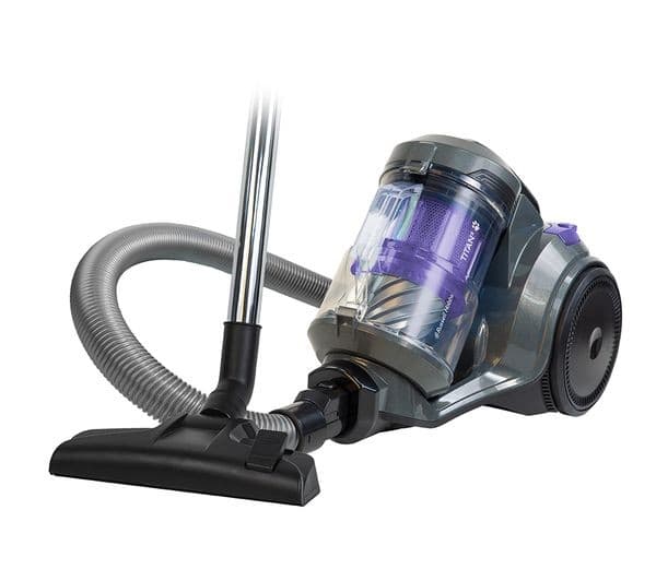 RUSSELL HOBBS Titan RHCV4601 Cylinder Bagless Vacuum Cleaner - Grey & Purple - Image 1