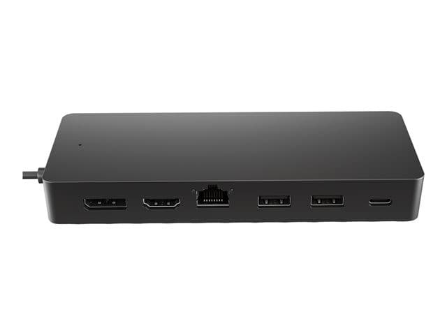 HP Universal USB-C Multiport Hub 50H55UT - 7-Port Docking Station, HDMI 2.0, DisplayPort 1.2, Gigabit Ethernet, 2x USB-A, USB-C Power Delivery - Image 2