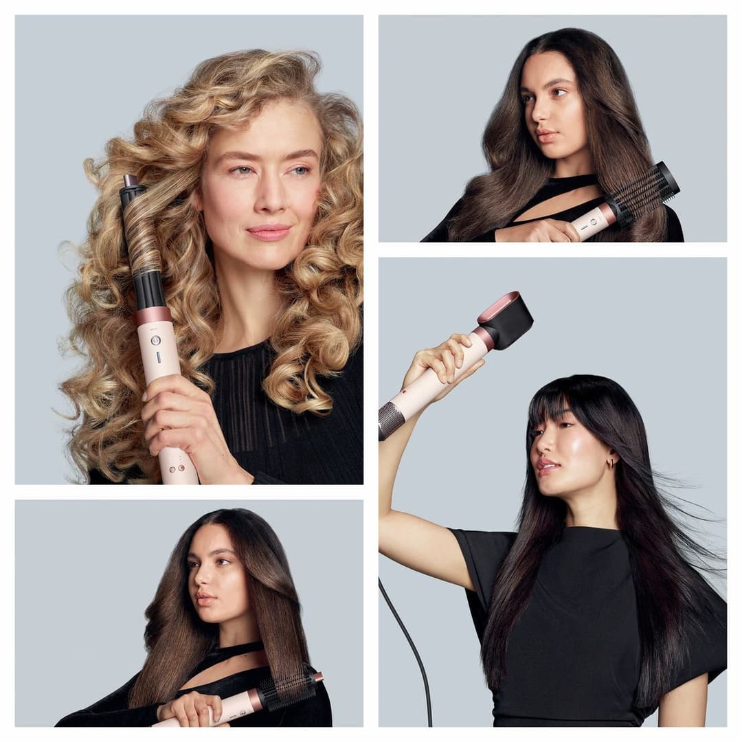 Dyson Airwrap Co-anda 2x for Straight/Wavy Hair - Amber Silk - Image 2