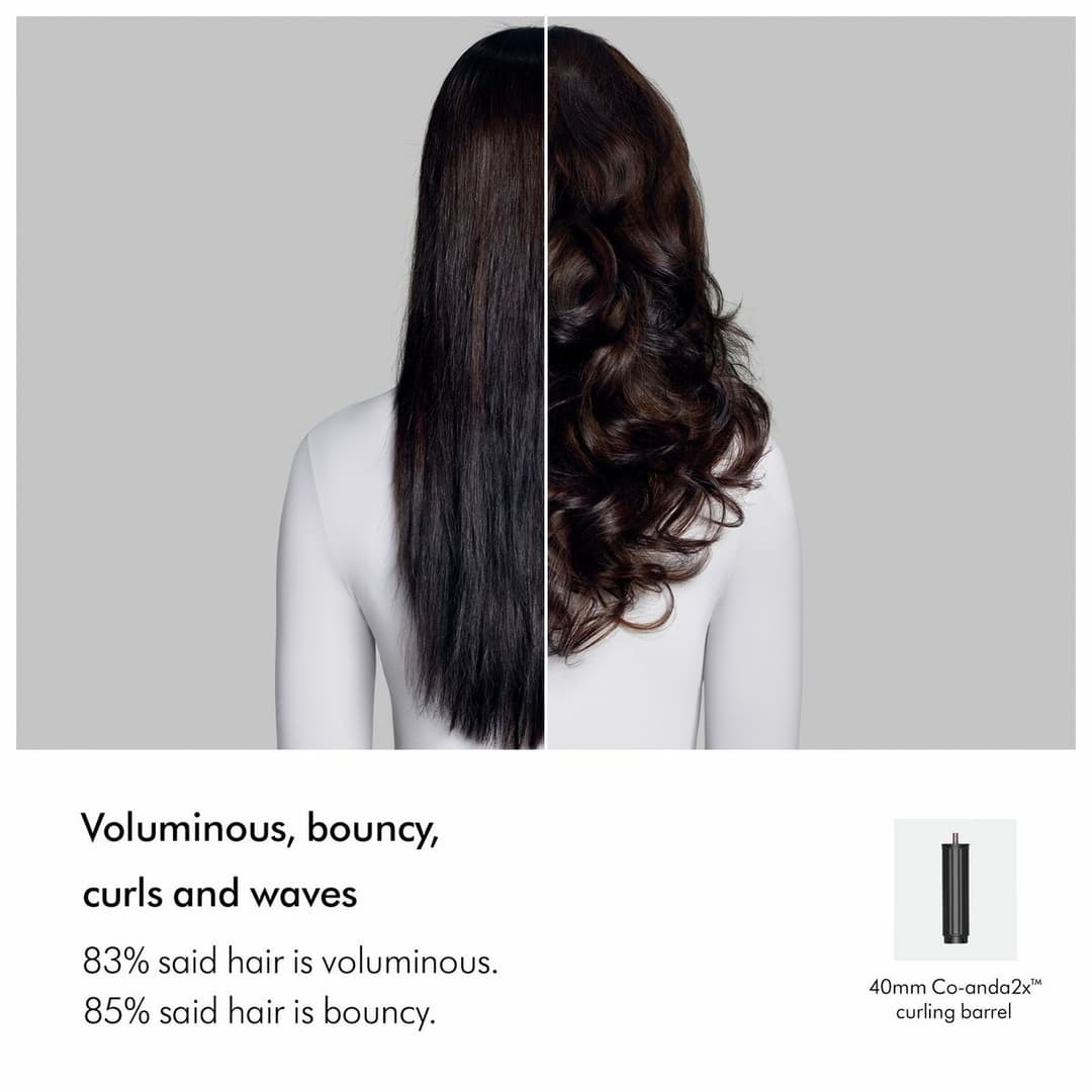 Dyson Airwrap Co-anda 2x for Straight/Wavy Hair - Amber Silk - Image 6