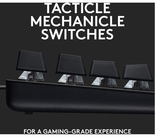 Logitech G413 SE Gaming Keyboard Black - Image 2