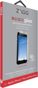 ZAGG InvisibleShield Glass HD – Tempered Screen Protector for iPhone 7/8 Plus thumbnail 1