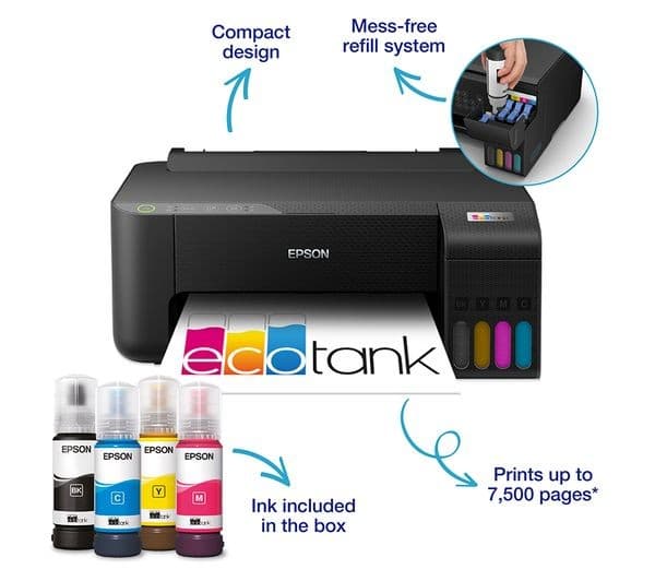 EPSON EcoTank ET-1810 Wireless Inkjet Printer - Image 2