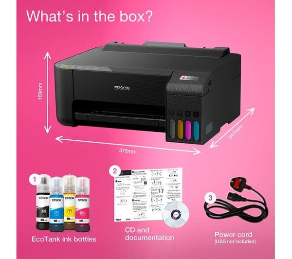 EPSON EcoTank ET-1810 Wireless Inkjet Printer - Image 6