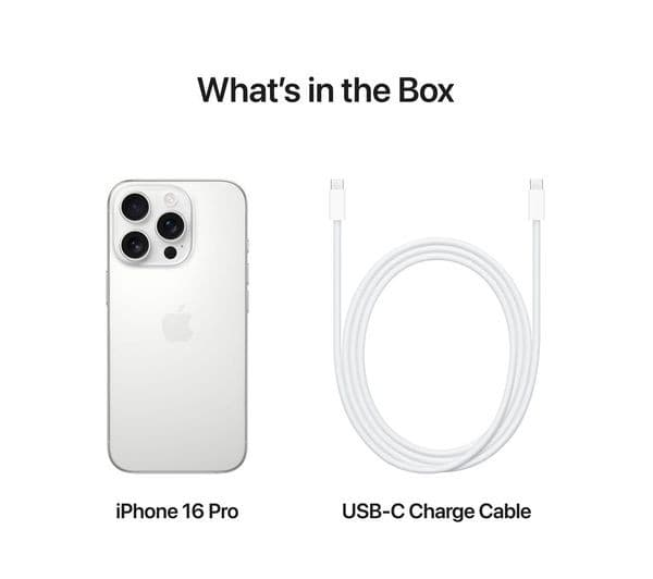 Apple iPhone 16 Pro - 512 GB, White Titanium - Image 9