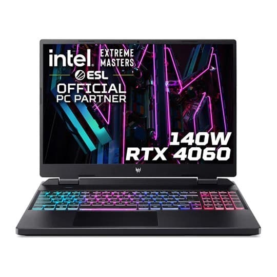 Acer Predator Helios Neo 16 16-Inch Gaming Laptop Intel Core i7-13700HX 16GB RAM 1TB SSD RTX 4060 - Black - Image 1