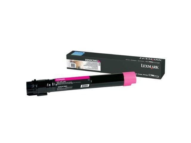 Lexmark 22Z0010 High Yield Toner Cartridge for XS950/XS955 (22,000 pages) - Magenta - Image 2