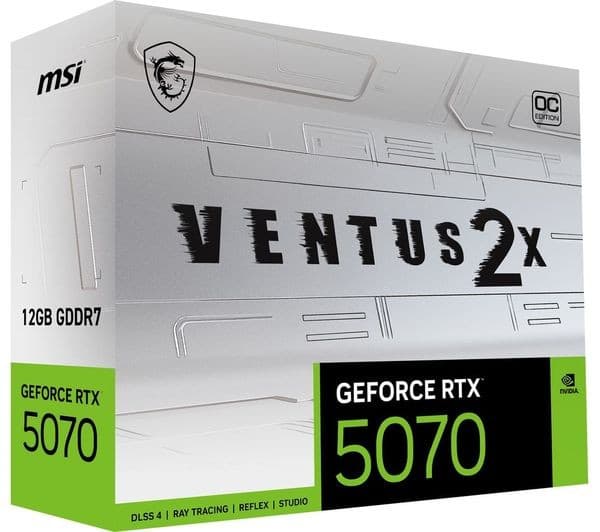 MSI GeForce RTX 5070 12 GB VENTUS 2X OC Graphics Card - Image 9