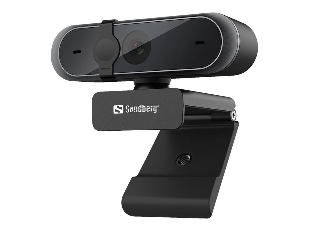 Sandberg USB Webcam Pro 133-95 Full HD 1080p Autofocus Webcam with Stereo Microphone - Image 1
