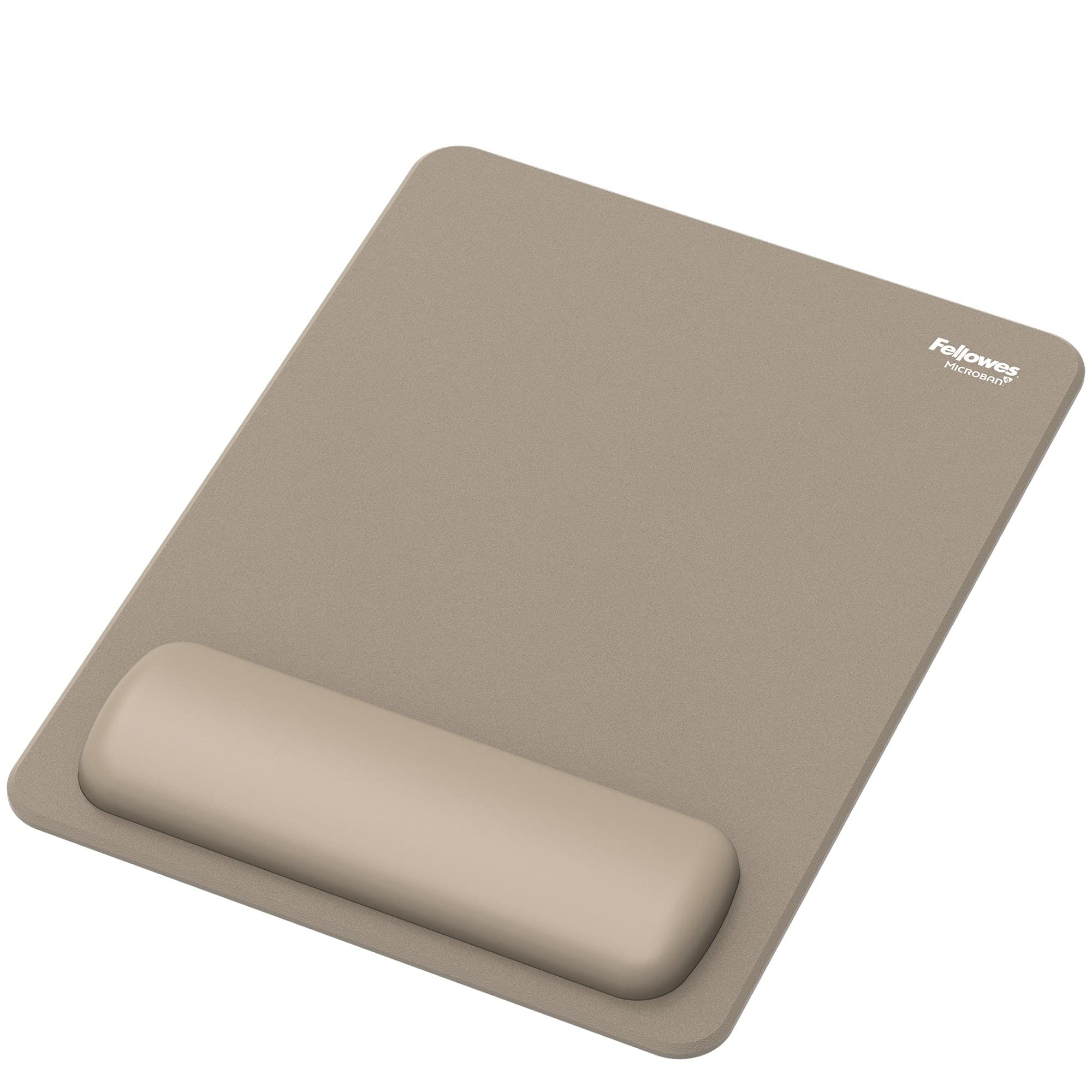 Fellowes Breyta XL Mouse Mat Wrist Support - Sand