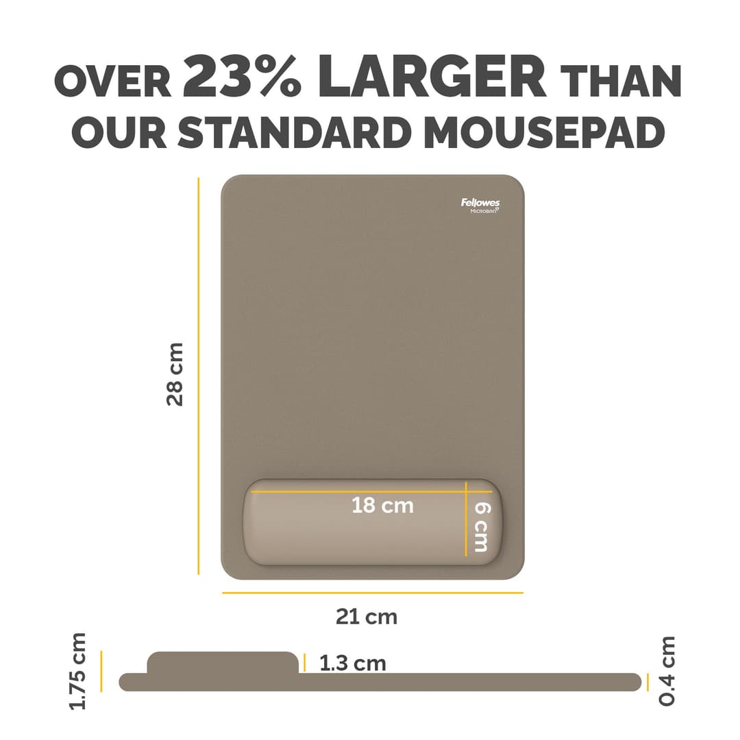 Fellowes Breyta 100142564 mouse pad Sand - Image 3
