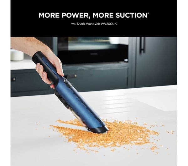 SHARK Wandvac 2.0 WV270UK Handheld Vacuum Cleaner - Blue Jean - Image 7