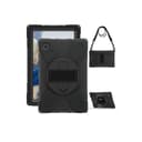 eSTUFF AUSTIN Defender Case with Hand Strap for Samsung Galaxy Tab A8 10.5 - Black thumbnail 1