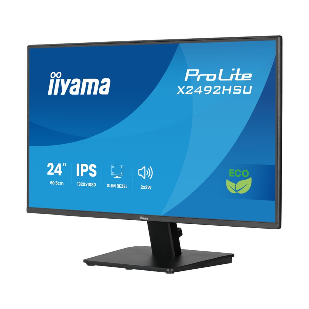 iiyama Prolite X2492HSU-B1 24" IPS Full HD 120Hz Energy Efficient Monitor with Built-In-Speakers - Image 3