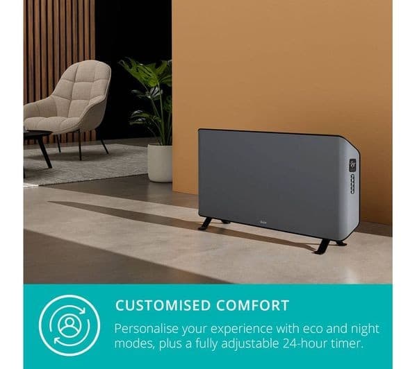 DUUX Edge 2000 DXCH24UK Smart Convector Heater - Grey - Image 5
