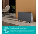 DUUX Edge 2000 DXCH24UK Smart Convector Heater - Grey thumbnail 5