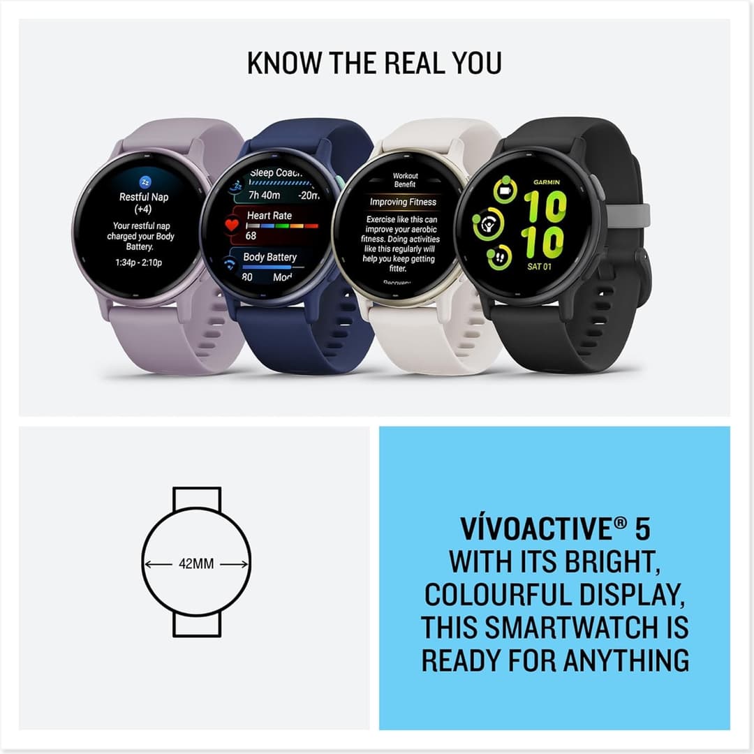 Garmin vivoactive 5 Smartwatch - Orchid - Image 6