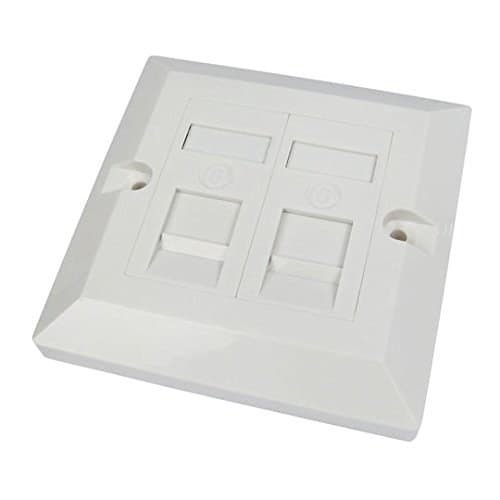 Scan Single Gang Dual Port Cat 6-Frontplatten - Image 4