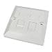 Scan Single Gang Dual Port Cat 6-Frontplatten thumbnail 5