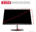 HP OMEN X 25f Full HD 24.5" LCD Gaming Monitor - Black thumbnail 6