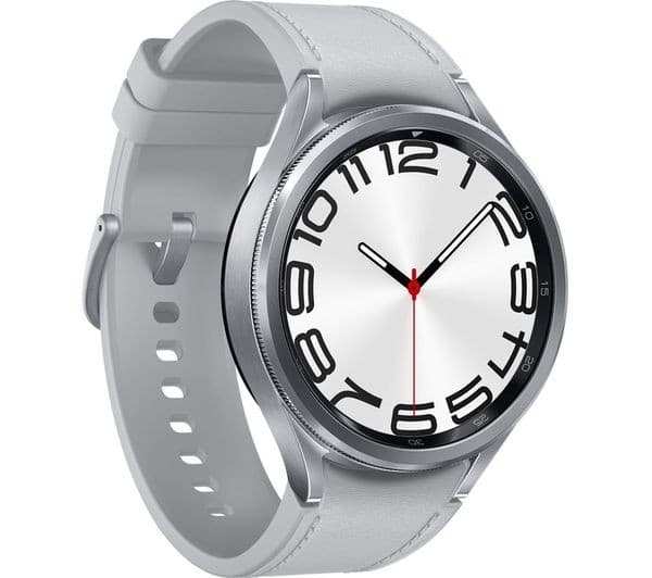 SAMSUNG Galaxy Watch6 Classic 4G with Bixby - Silver, 47 mm - Image 2