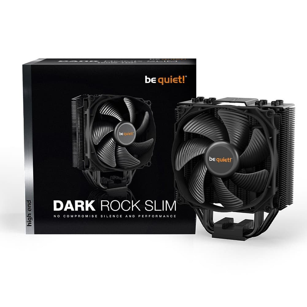 be quiet! Dark Rock Slim 6-Pole Fan Motor Technology 4-pin PWM CPU Cooler