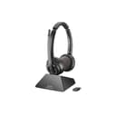 Poly Savi 8220 UC Stereo Wireless Binaural Headset - Black thumbnail 1