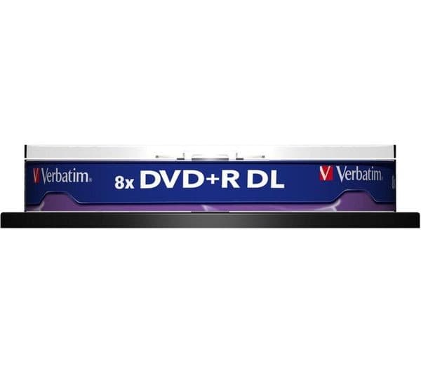 VERBATIM Azo DVD+R DL 8x 8.5GB Pack of 10 - Image 1