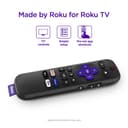 Roku TV Remote Control RCC1R - Black thumbnail 3