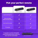 Roku TV Remote Control RCC1R - Black thumbnail 4