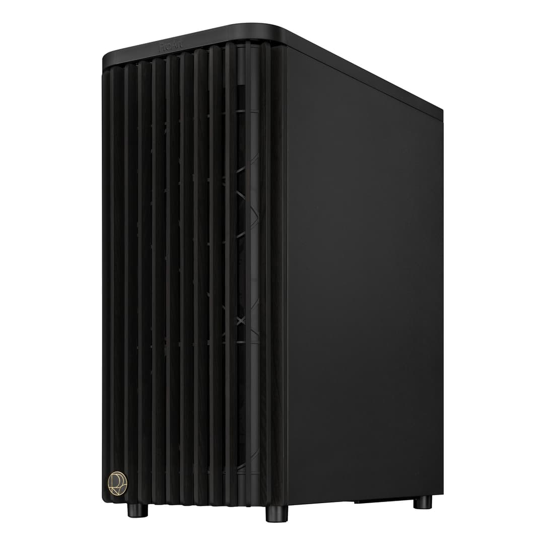 ASUS ProArt PA401 Wood Edition Tempered Glass Mid Tower PC Case - Black - Image 2