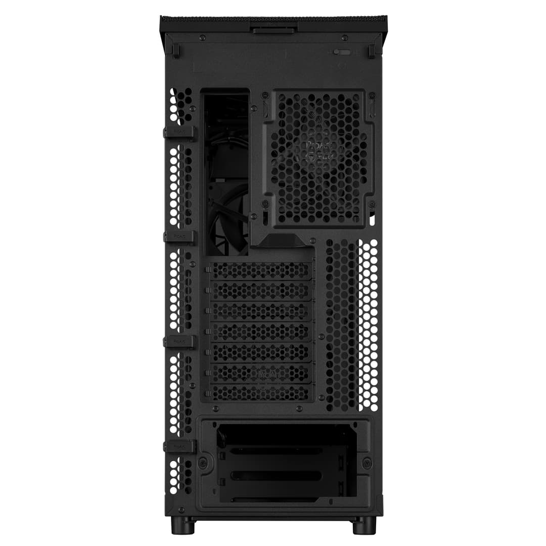 ASUS ProArt PA401 Wood Edition Tempered Glass Mid Tower PC Case - Black - Image 6