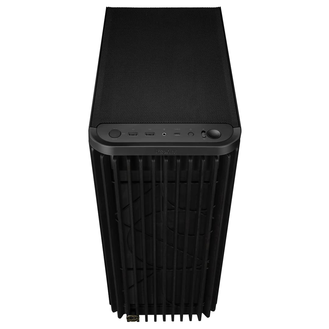 ASUS ProArt PA401 Wood Edition Tempered Glass Mid Tower PC Case - Black - Image 10