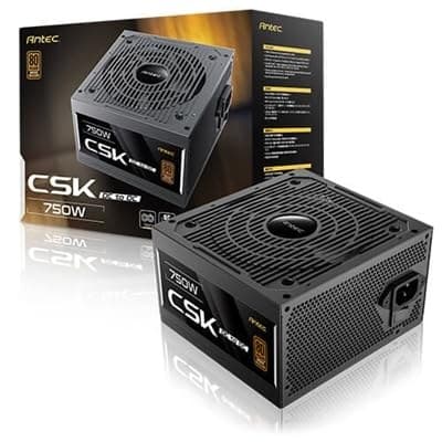 Antec Csk Dc 750W Psu 80+ Bronze Fully Wired 5-Year Warranty